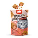 Wanpy Crunchy Pockets Somonlu ve Havyarlı Kedi Ödül Maması 60gr