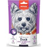 Wanpy Deri Üzerine Ördek Sarılı 100 gr Köpek Ödül Maması