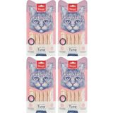 Wanpy Digiworld Ton Balığı - Karides Sıvı Kedi Ödül Maması 5X14 Gr. (4 Adet)