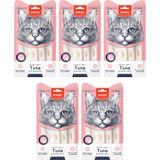 Wanpy Digiworld Ton Balığı&karides Sıvı Kedi Ödül Maması 5X14GR - 5 Paket