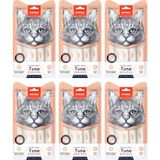 Wanpy Digiworld Ton Balığı&somon Sıvı Kedi Ödül Maması 5X14GR - 6 Paket