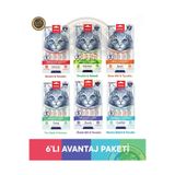 Wanpy Fonksiyonel Kedi Krema Ödülü 6lı Hepsi Bir Arada 5X14GR