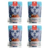 Wanpy Kalsiyumlu Gerçek Tavuk 4x100 gr Köpek Ödülü