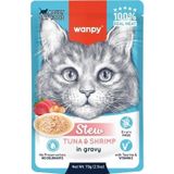 Wanpy Karides & Ton Yaş Kedi Maması 70 Gr