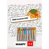 WANPY Karışık Lezzetli Sıvı Kedi Ödül Maması 14 gr X 8 Adet SK:09.2026