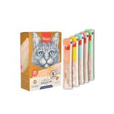 Wanpy Karışık Ra-Mix Likit Sıvı Kedi Ödülü 14 Gr X 10 Li