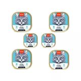 Wanpy Kedi 40G 6Lı Ton & Morina Balıklı Alutray Yaş Mama Skt:10/2027