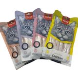 Wanpy Kedi Ödül Maması Sıvı Creamy Treat Puding Karışık 4 Paket 5x14gr Lezzetli Ödül