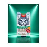 Wanpy Kedi Ödül Maması Super Foods Kremalı Lambalı & Pancar & Zerdeçal İçerikli 70g (4+1 Free) Tahıl