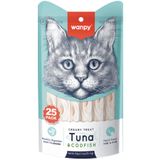 Wanpy kedi ödül Ton & Morina Balıklı Sıvı Ödül Maması 25x14 gr.