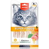 Wanpy Kedi Ödülü Tavuklu Balkabaklı 14 gr x 5 Li Lezzetli Ödül Maması Pratik Tek Porsiyon
