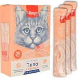 Wanpy Kedi Ödülü Ton Balığı-Somon Lezzetli Sıvı 25 x 14 gr Yetişkin Kediler İçin