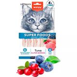 Wanpy Kedi Ödülü Ton Balıklı Yaban Mersini & Kızılcıklı 14 gr x 5 Li
