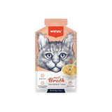 Wanpy Kediler İçin 50x12 GR Somon ve Ton Balığı Eti Çorbası