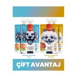 Wanpy Köpek Et Ezme Tavuk Ve Sığır X 2
