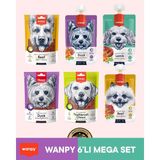 Wanpy Köpek Maması 6'lı Wanpy Mega Set - 6 Adet - 001-Beyaz