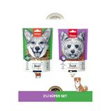 Wanpy Köpek Ödül Beef Liver Duck Sausages 2 Li