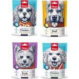 Wanpy Köpek Ödül Mama 4 Çeşit Karma Paket Wanpy