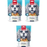 Wanpy Köpek Ödülü Üzeri Tavuk Sargrılı Bisküvi 100 gr. x 3 Adet Wanpy