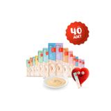 Wanpy Krema Kedi Ödül Maması 14gr (40 Adet) (Karışık Çeşitli)