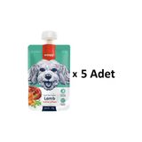 Wanpy Kuzu Havuç Köpek Et Ezmesi 90 Gr X 5