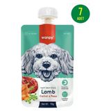 Wanpy Kuzu Havuç Köpek Et Ezmesi 90 Gr X 7
