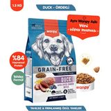 Wanpy Ördekli Tahılsız Yetişkin Köpek Maması Yüksek Dengeli 1,5kg