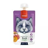 Wanpy Ördekli ve Bal Kabaklı Ezme Kedi Ödülü 90 Gr