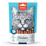 Wanpy Oven Roasted Jerky Sandwiches Tavuklu Ve Morina Balıklı Kedi Ödülü 80 Gr