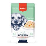 Wanpy Pouch Tavuk ve Sebzeli 100 gr Köpek Konservesi