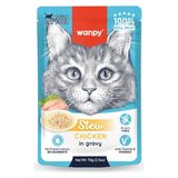 Wanpy Pouch Tavuklu Yaş Kedi Maması 70g