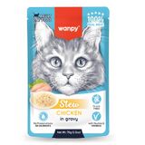 Wanpy Pouch Tavuklu Yaş Kedi Maması 70gr x 10 Adet