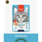 Wanpy Pouch Ton Balık Yetişkin Kedi Yaş Maması 70 gr