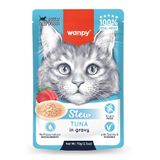 Wanpy Pouch Ton Balıklı Yaş Kedi Maması 70gr x 5 Adet