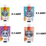 Wanpy Premium 4’ lü 3x90 gr Lezzetli Köpek Ödülü Seti
