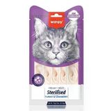 Wanpy Sterilised Hindi & Kızılcıklı Kısırlaştırılmış Sıvı Kedi Ödül Maması 5X14 Gr