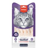 Wanpy Sterilised Ton Balıklı ve Kızılcıklı Kısırlaştırılmış Kedi Krema Ödülü 5x14 Gr