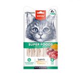 Wanpy Superfood Kuzulu Pancar ve Zerdeçallı Krema Kedi Ödülü 5x14 gr