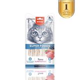 Wanpy Superfood Ton Balıklı-Yaban Mersini - Kızılcıklı Krema Kedi Ödülü 5×14 Gr 6927749874102
