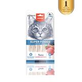 Wanpy Superfood Ton Balıklı, Yaban Mersini & Kızılcıklı Krema Kedi Ödülü 5×14 Gr