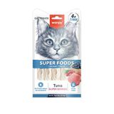 Wanpy Superfood Ton Balıklı Yaban Mersini Kızılcıklı Krema Kedi Ödülü 5X14 Gr