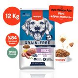 Wanpy Tahılsız Adult Ördekli Yetişkin Köpek Maması 12 Kg