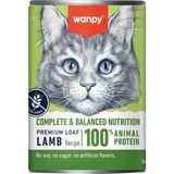 Wanpy Tahılsız Kuzu Etli 375 Gr Yetişkin Konserve Kedi Maması
