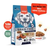 Wanpy Tahılsız Sığır Etli Yetişkin Köpek Maması 1.5Kg