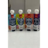 Wanpy Tasty Meat Paste Taze Sıvı Kedi Ödül Maması Kedi Ödül Maması 4x90gr, 6927749871527