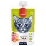 Wanpy Tasty Meat Paste Taze Ton Balıklı Ve Tavuk Etli 90 gr Kedi Et Ezmesi