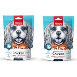 Wanpy Tavuk Sargılı Kalsiyum Kemik 2x100 gr Köpek Ödülü