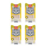 Wanpy Tavuklu 5X14 Gr Sıvı Kedi Ödülü X 4 Adet