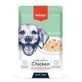 Wanpy Tavuk&Sebze Yaş Köpek Maması 100 G