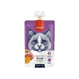 Wanpy Taze Ördekli ve Bal Kabaklı Et Ezmesi Doğal Kedi Ödülü 90 gr - Tablet